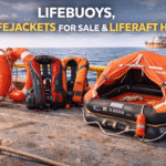 Lifebuoys, lifejackets, and liferafts are essential marine safety tools