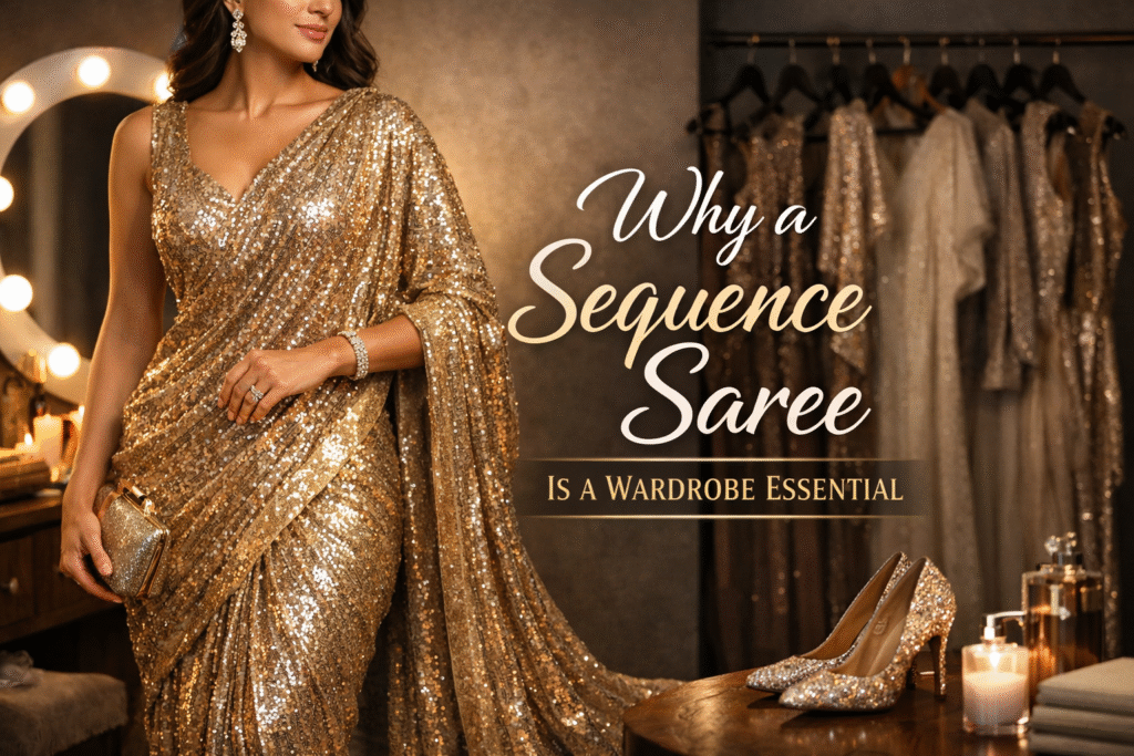 Why a Sequence Sarees Is a Wardrobe Essential