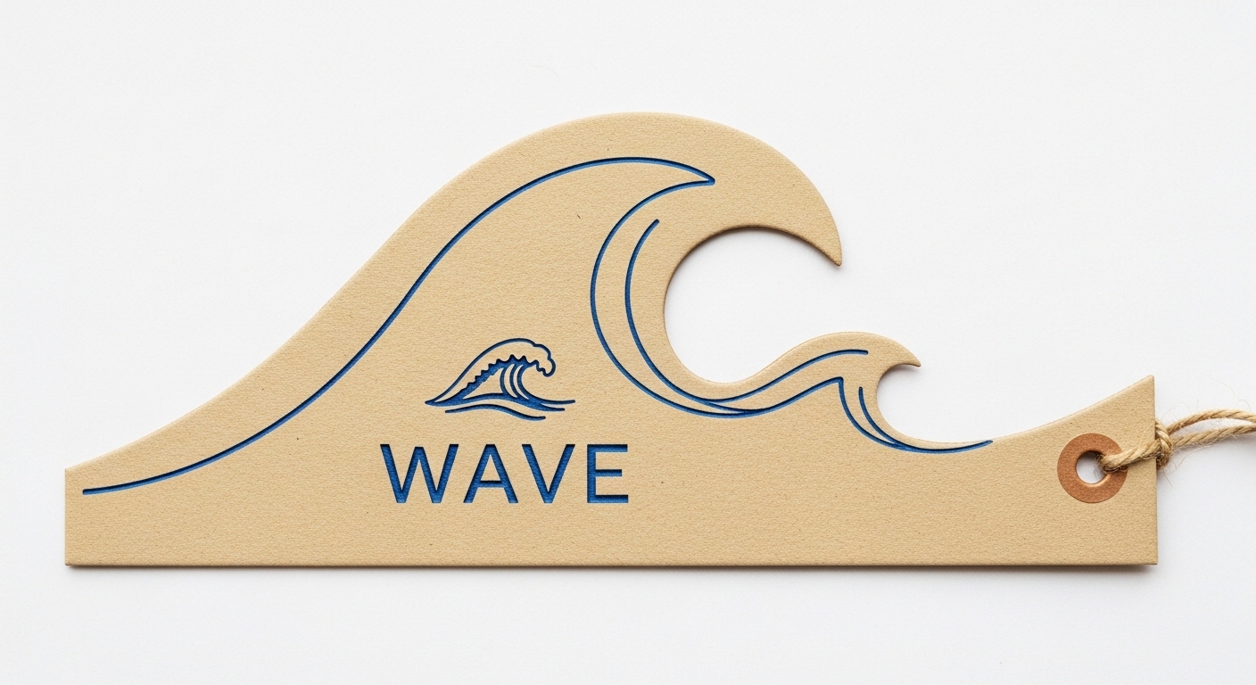 Wholesale Wave Tags