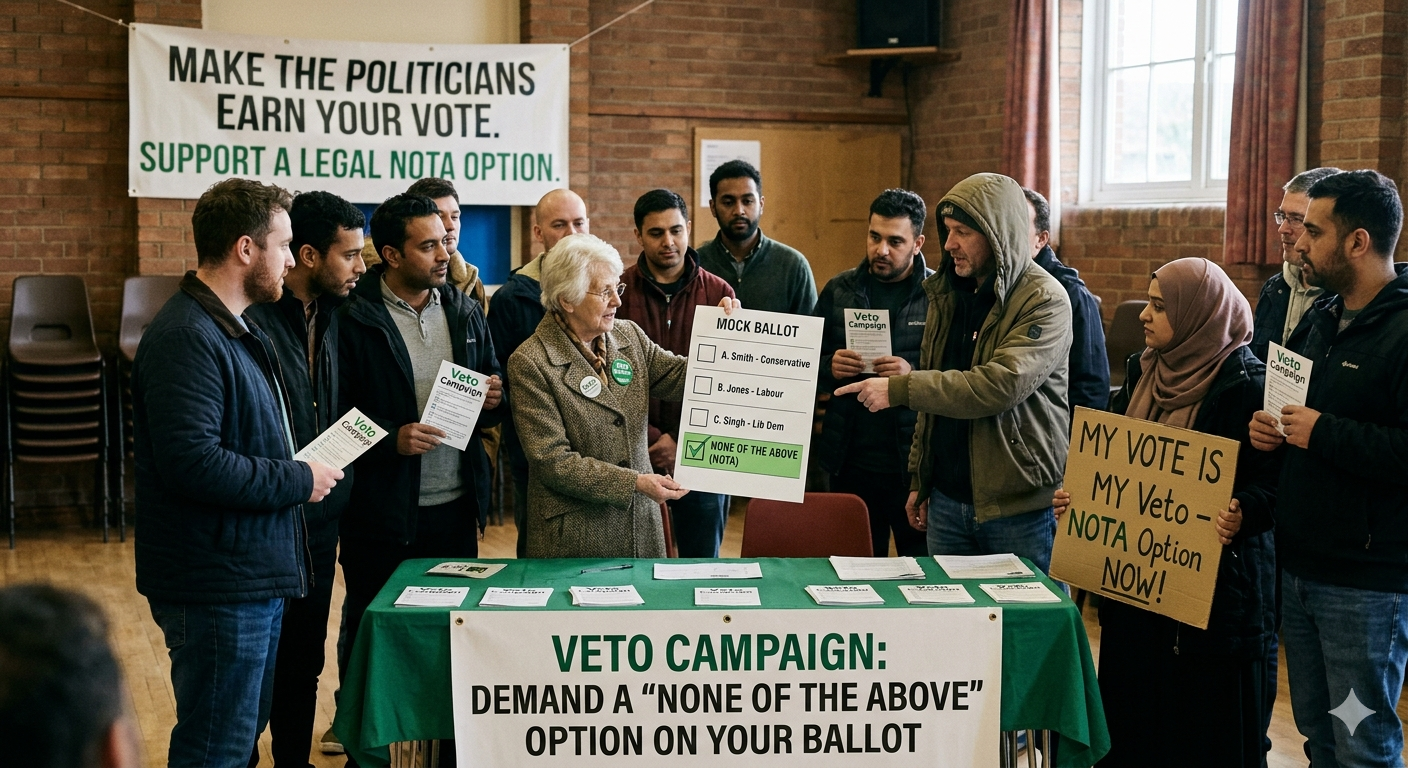 nota optionota option UK electionsn UK elections