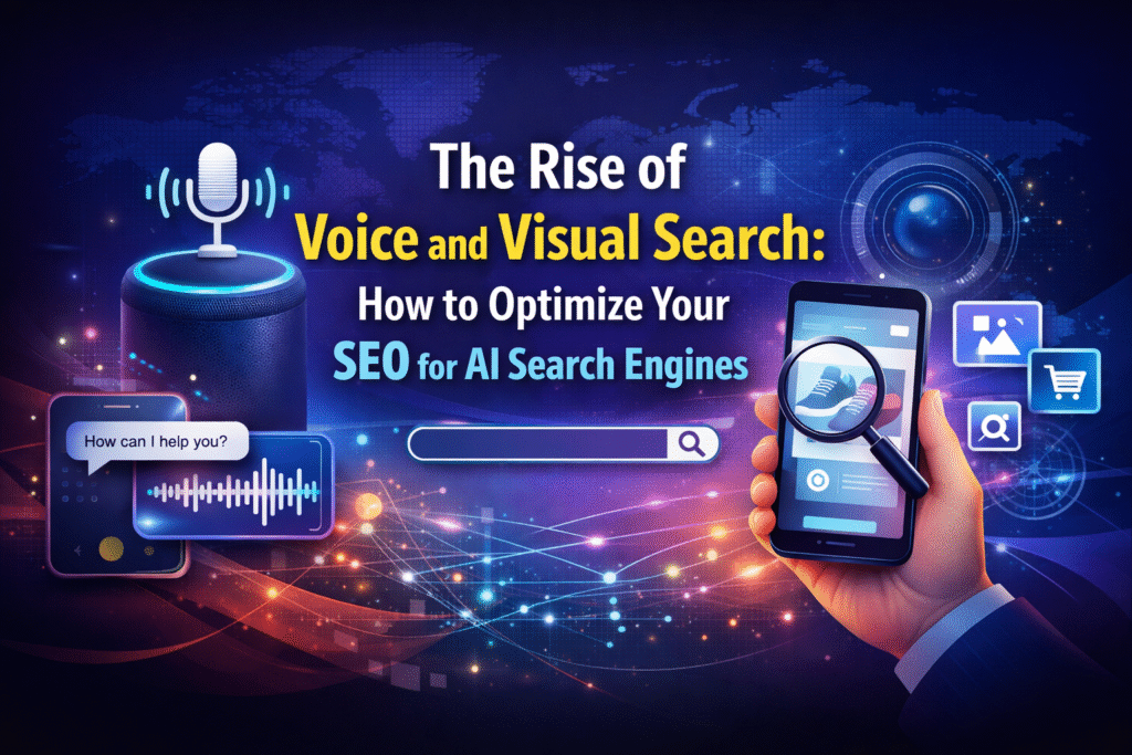 The Rise of Voice and Visual Search How to Optimize Your SEO for AI Search Engines