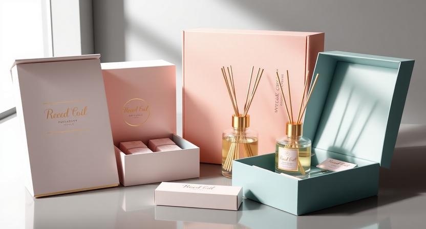 custom reed diffuser packaging boxes