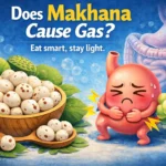 Does makhana cause gas or bloating? Learn causes, digestion tips and how to eat makhana without stomach discomfort.