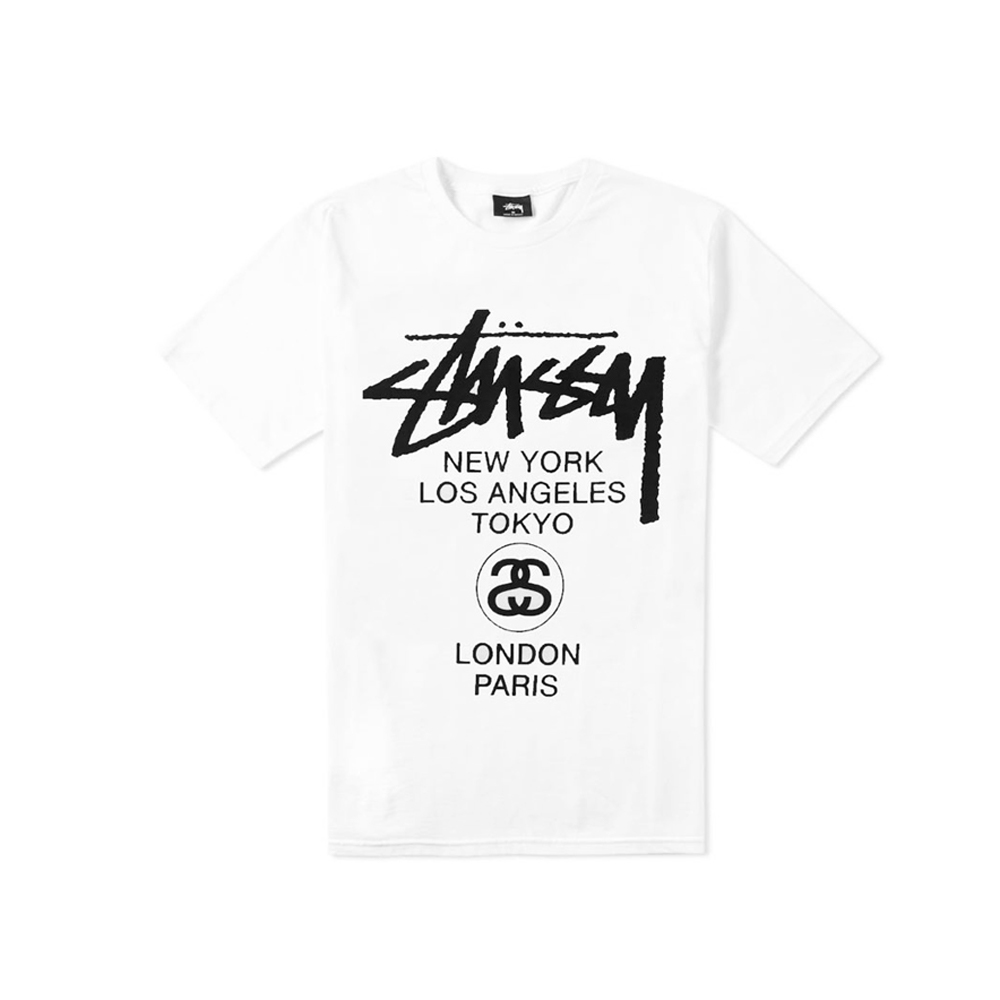 Stussy-World-Tour-SS-Tee-White