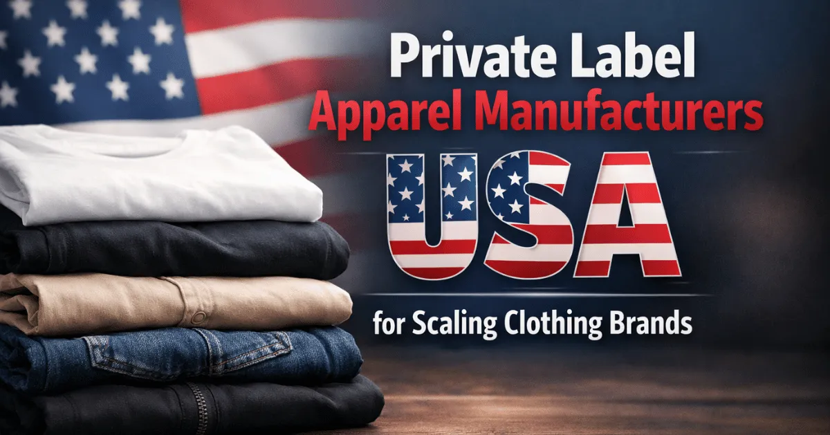 private label apparel manufacturers usa