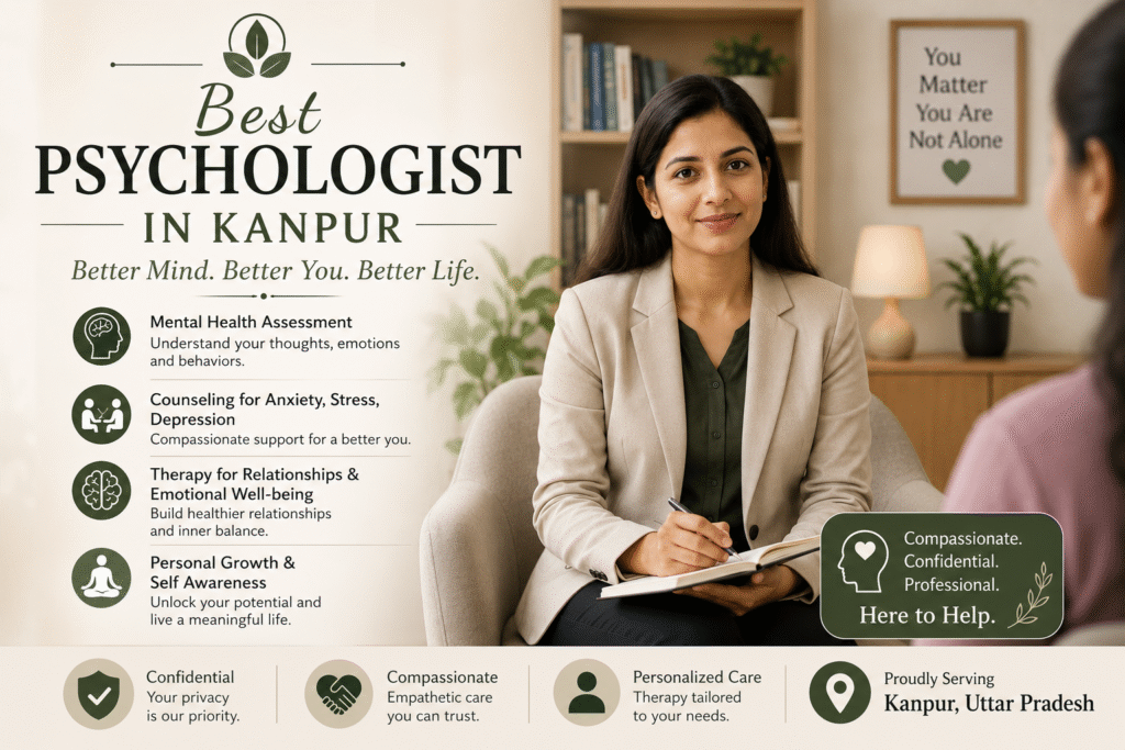 Best psychologist in kanpur