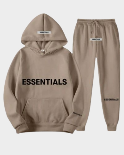 Fear Of God Essential Tracksuit Brown