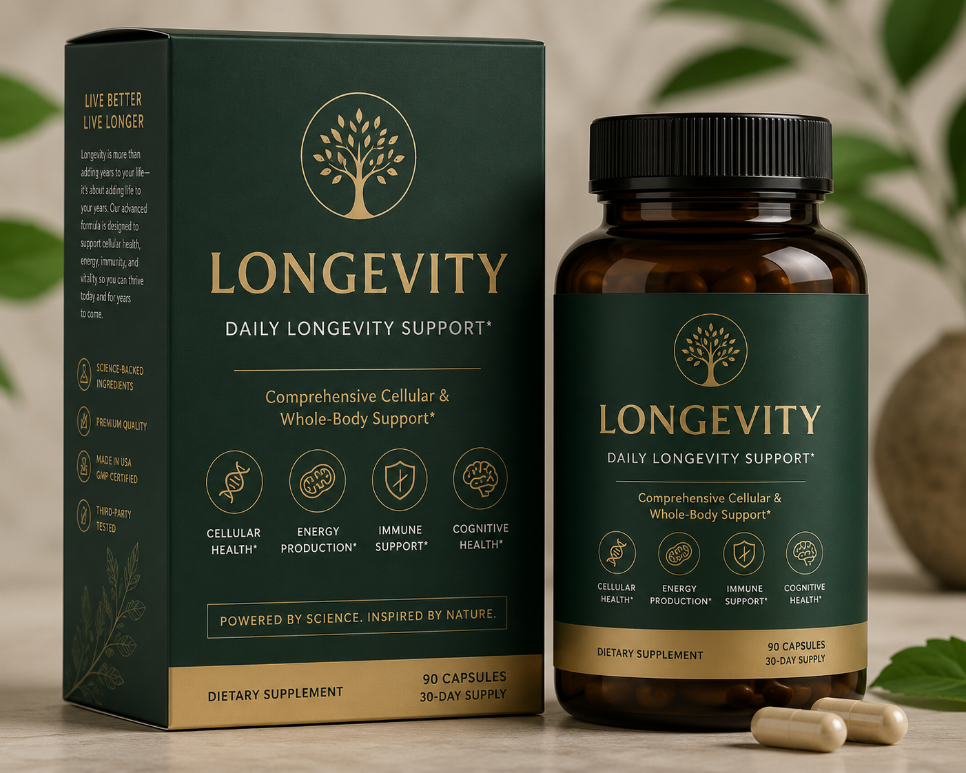 Longevity Supplement Pack