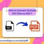 Save Outlook emails as PDF