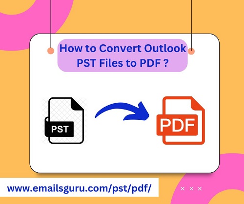 Save Outlook emails as PDF