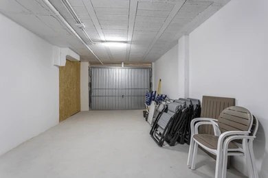 Cluttered attic and basement storage needing cleanout
