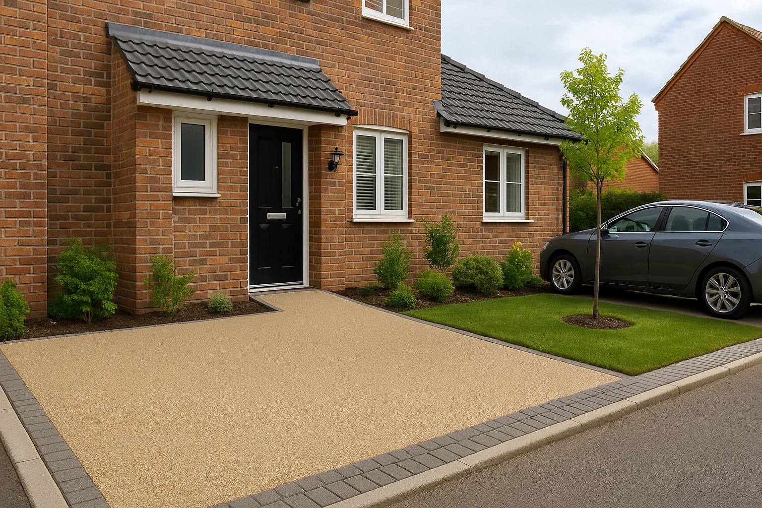 Resin driveways