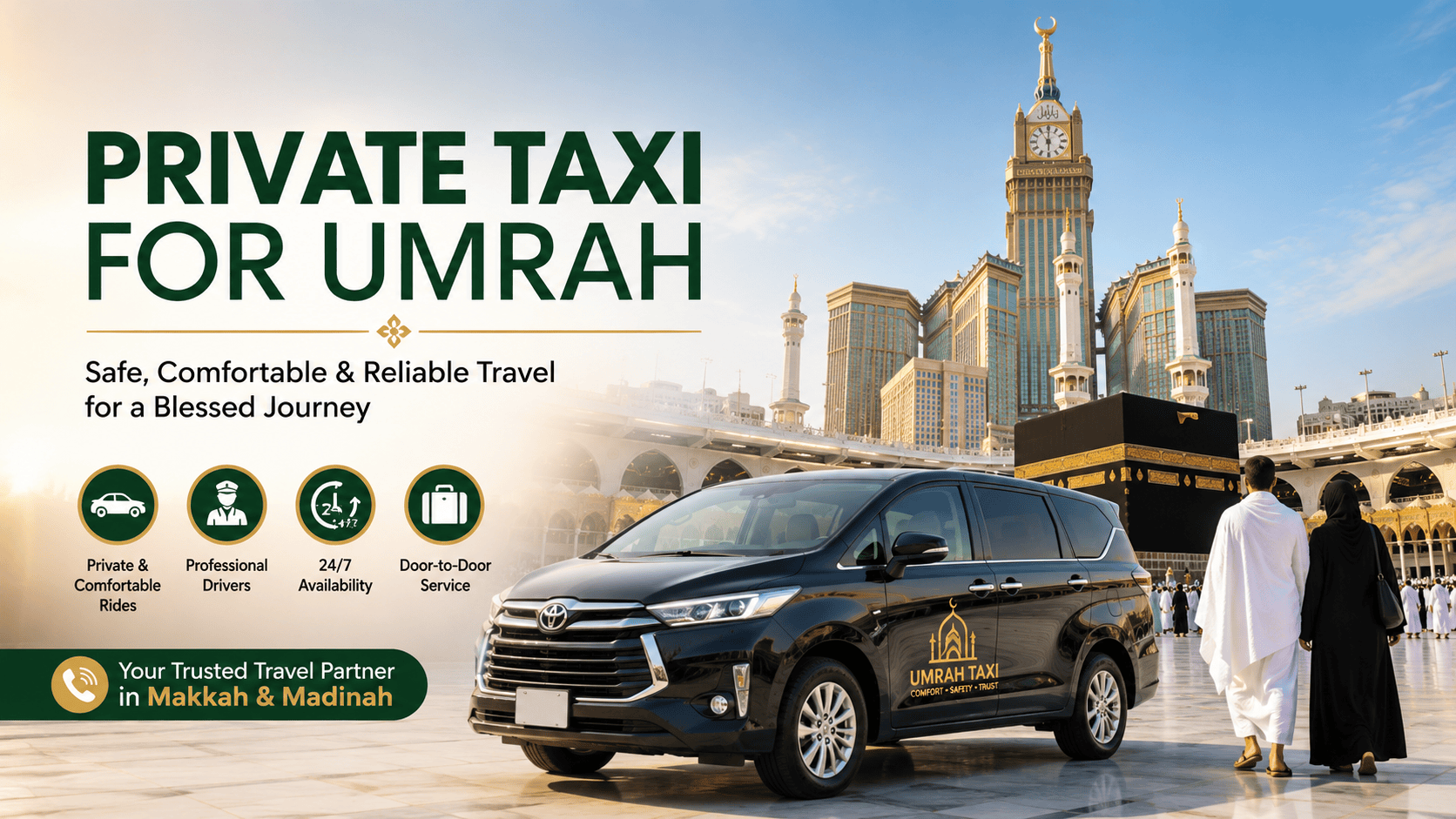 Private Car Service for Umrah