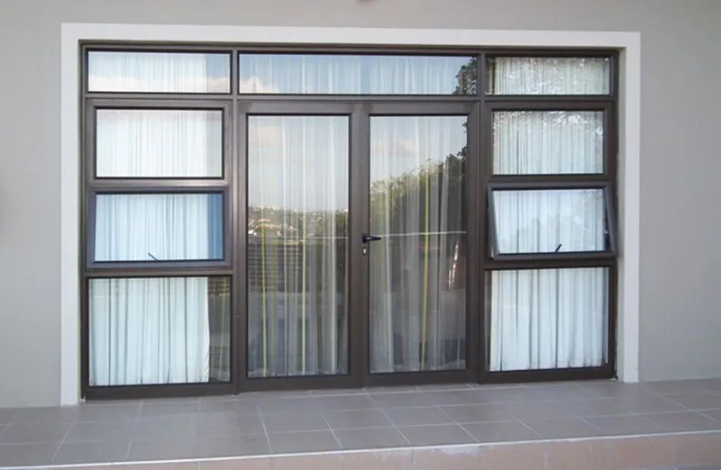 Aluminium door repairs