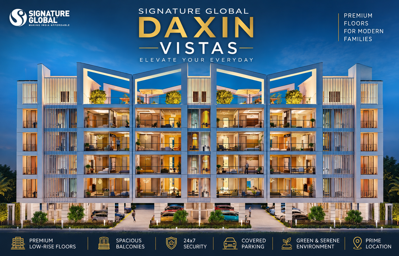 Why Are Homebuyers Choosing Signature Global Daxin Vistas Over High Rise Apartments in Gurgaon?