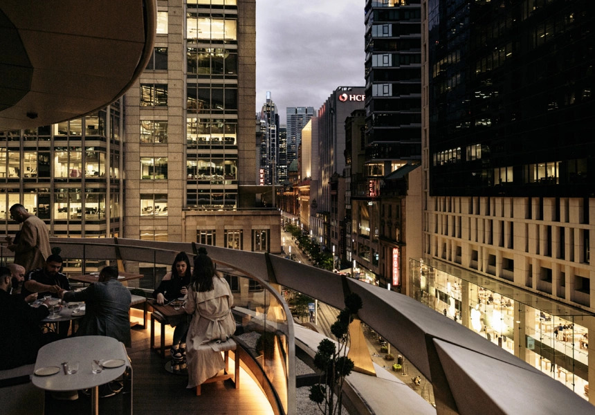 japanese rooftop restaurant sydney