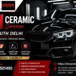 Professional 9H ceramic coating services for cars in South Delhi
