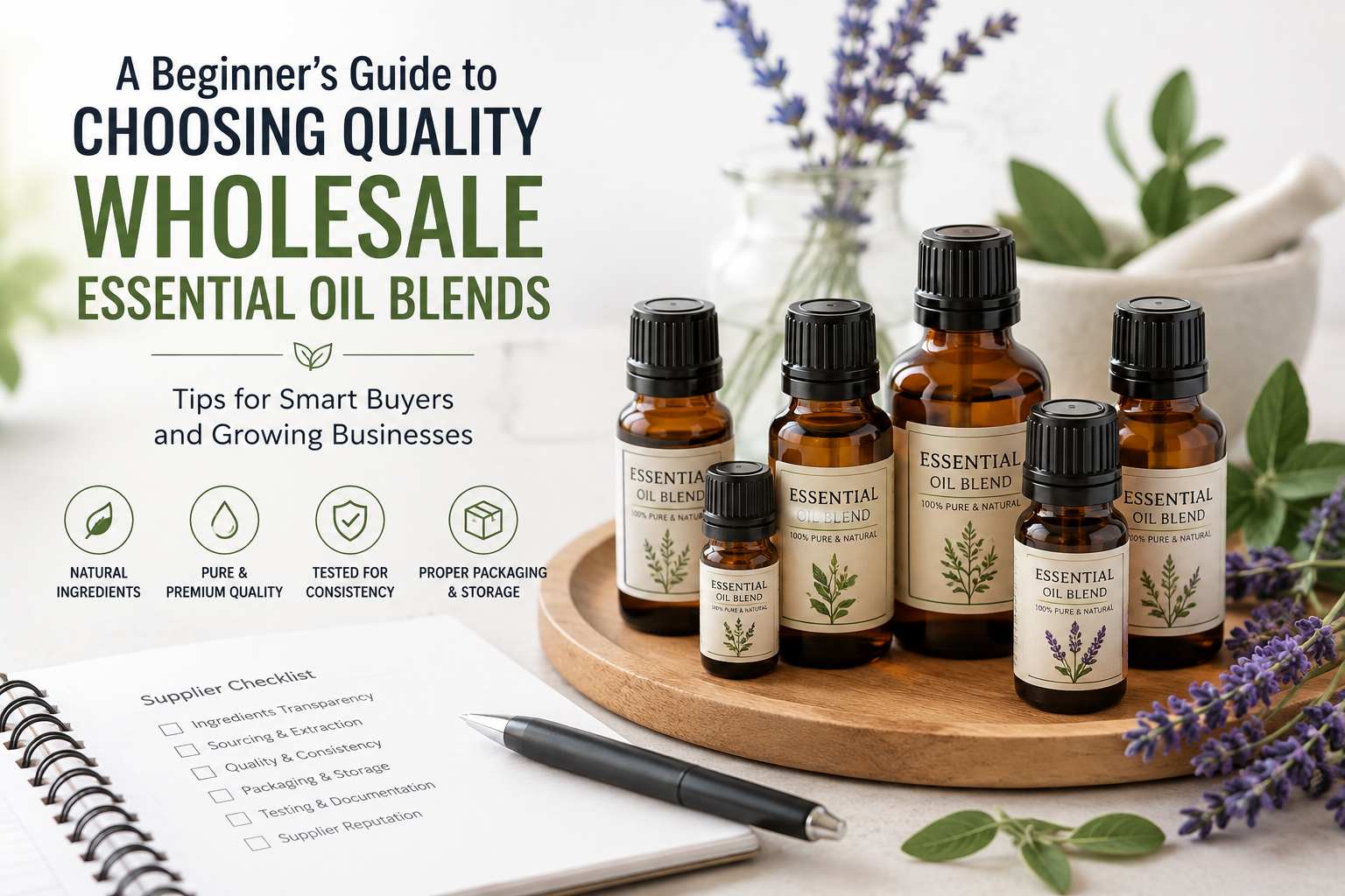 wholesale essential oil blends