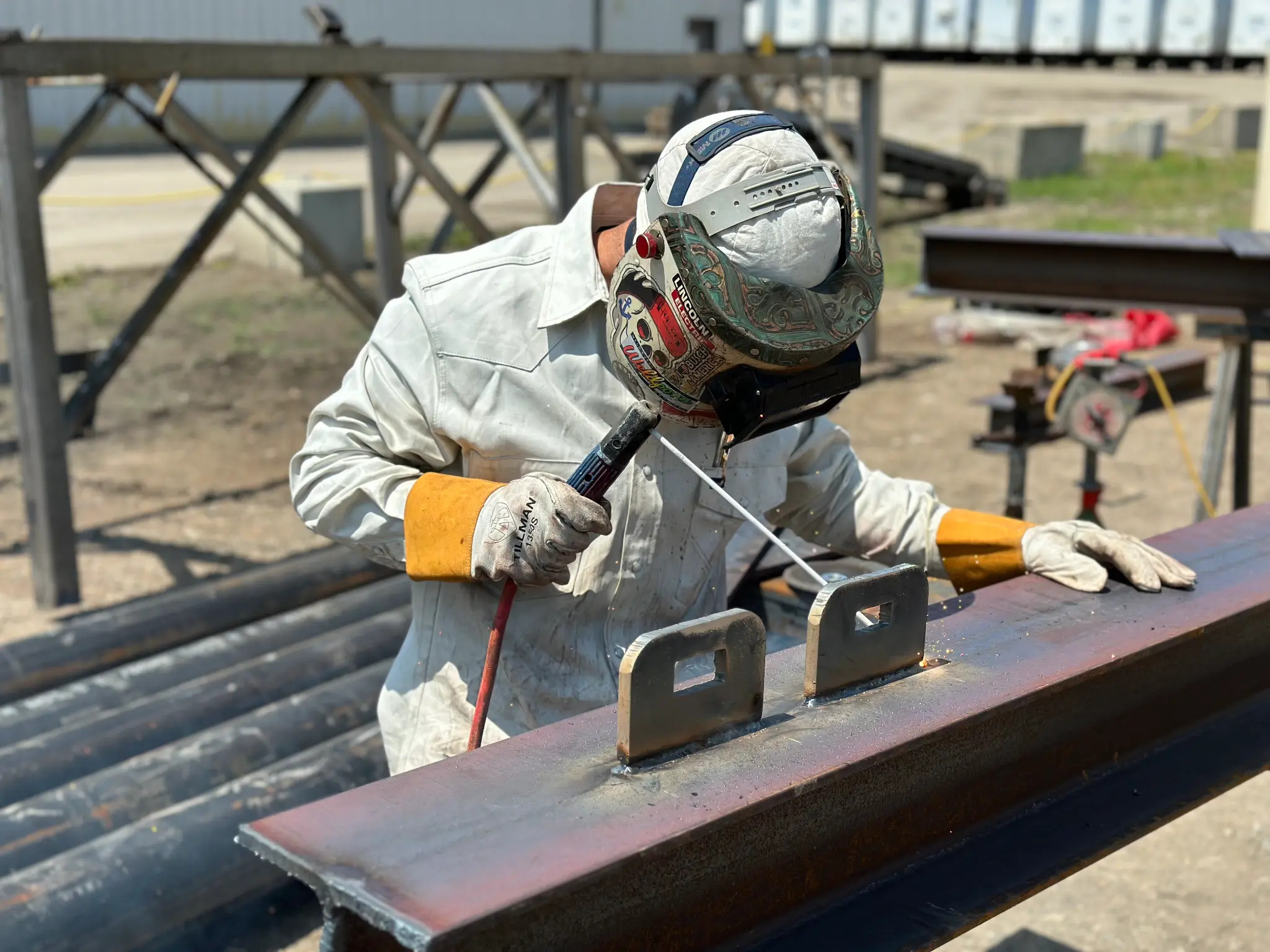 Steel fabrication services