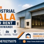 Industrial gala for rent in Bhiwandi for warehouse and business use.