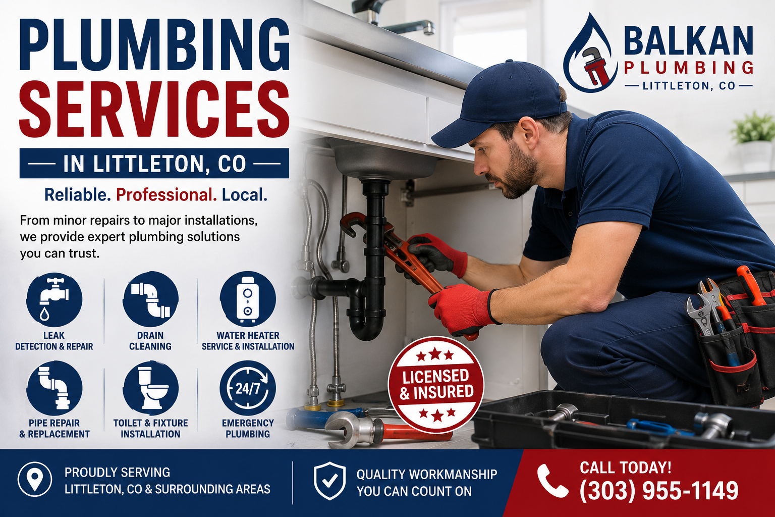 plumbing company Littleton