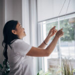 wooden venetian blinds in Dubai