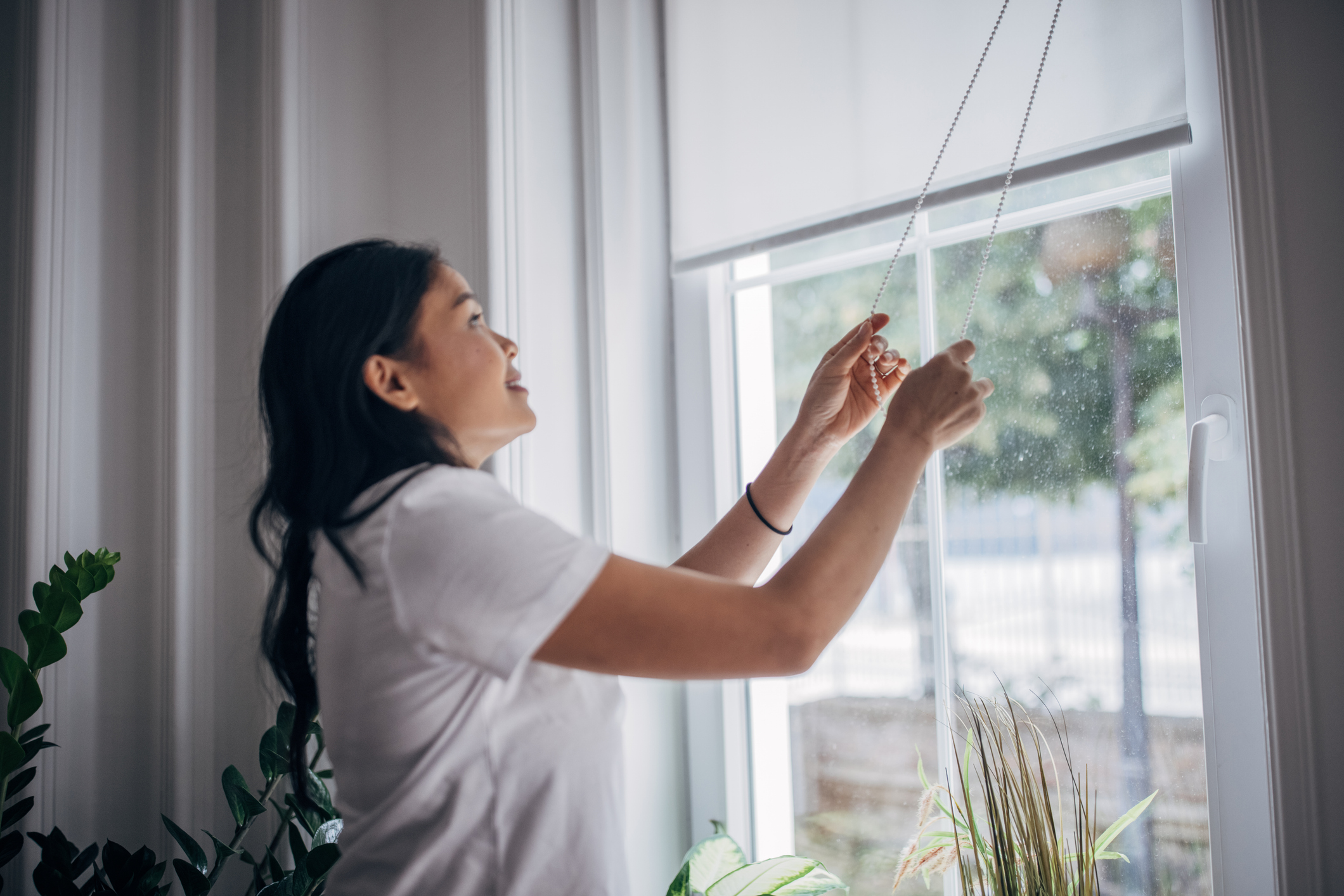 wooden venetian blinds in Dubai