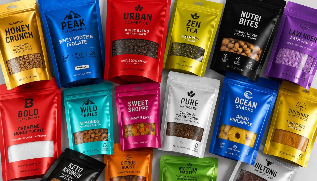 Custom Standup Pouches