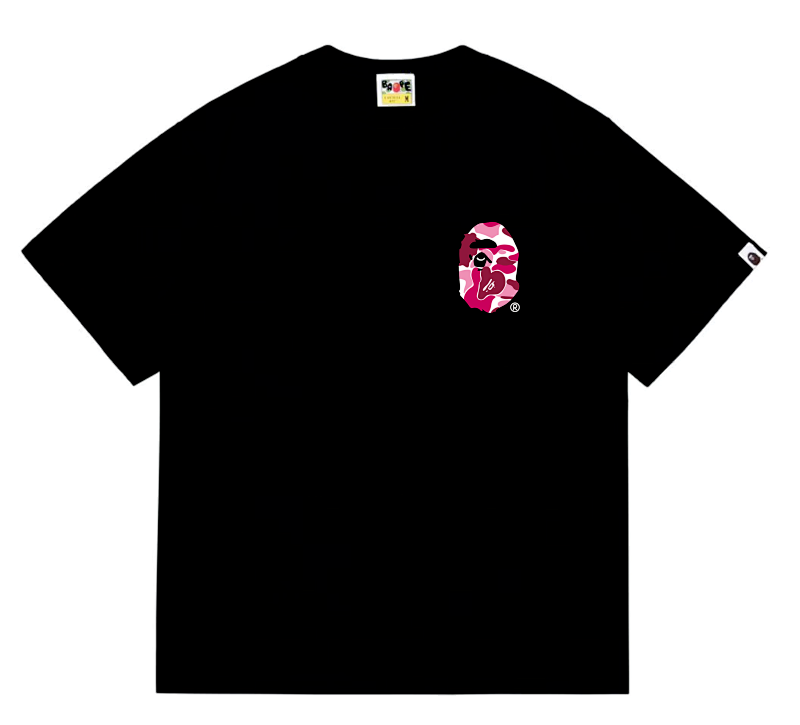 BAPE ABC Camo T-shirt - black shirt