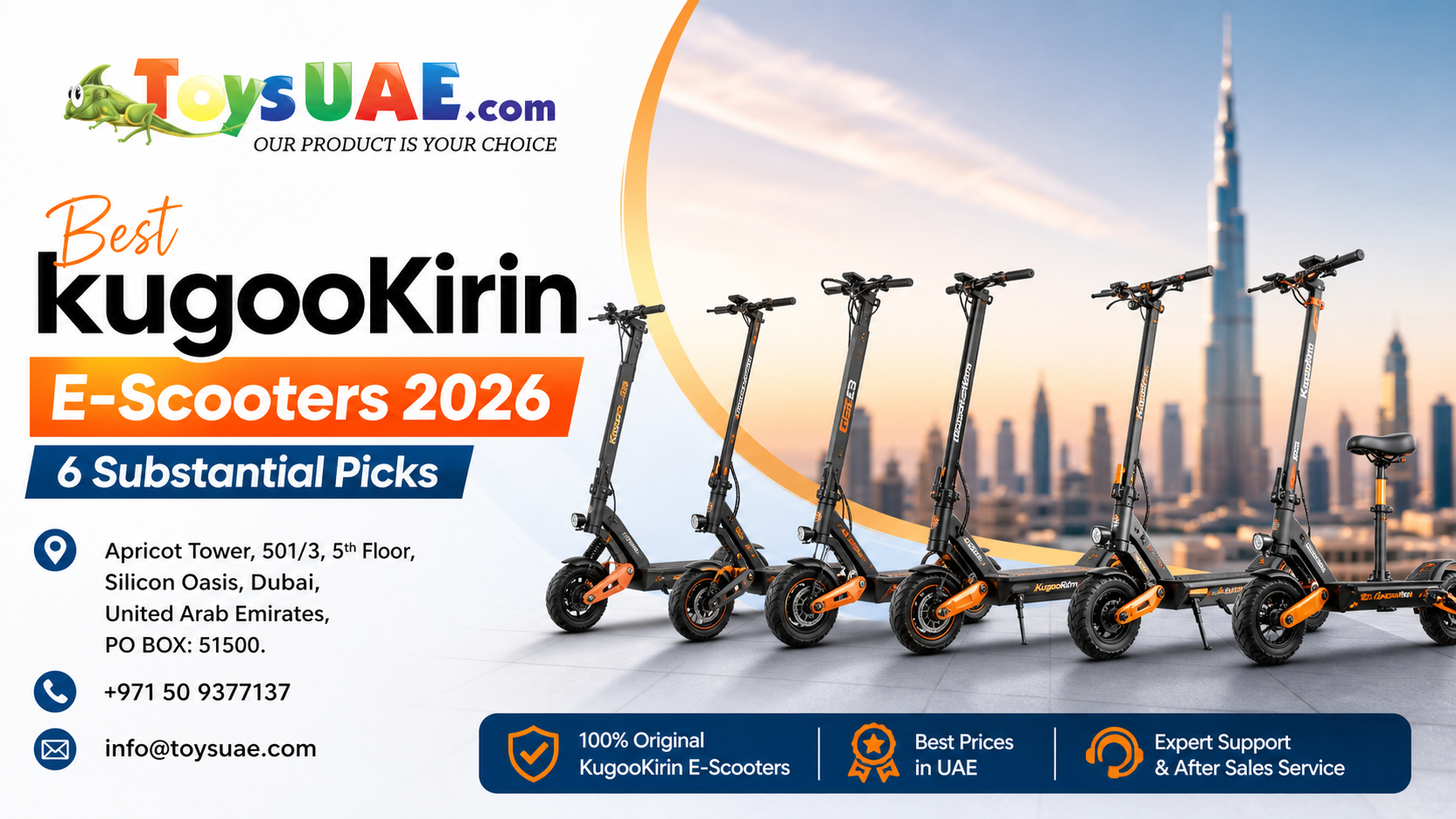 kugooKirin E-Scooters