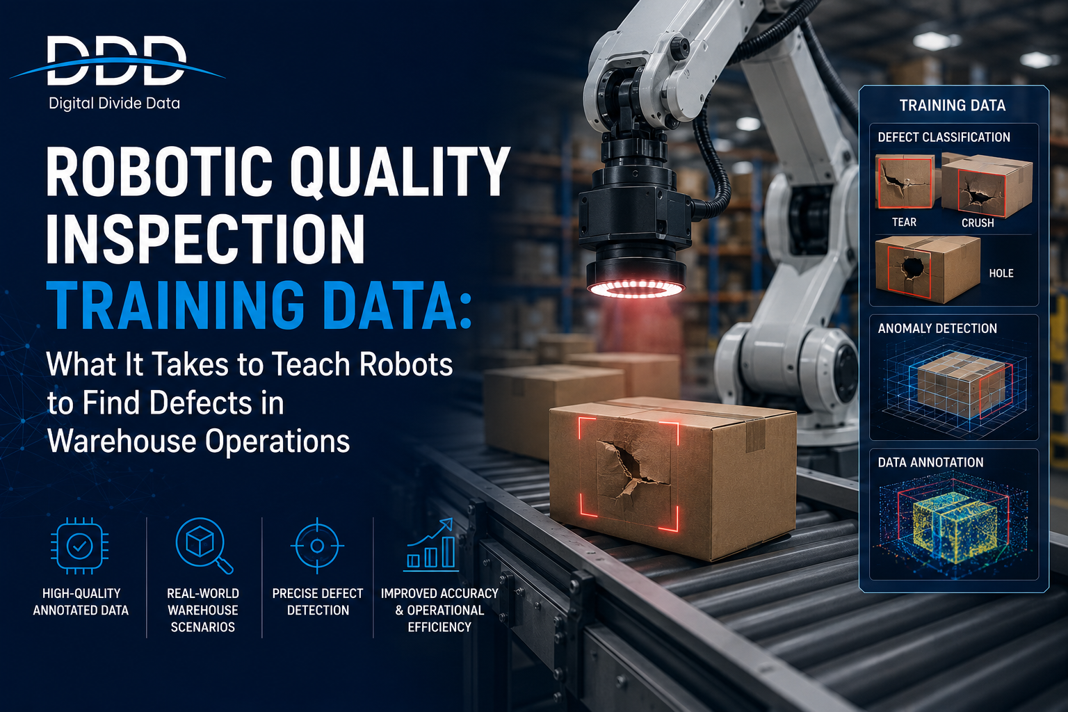 warehouse robotics training data