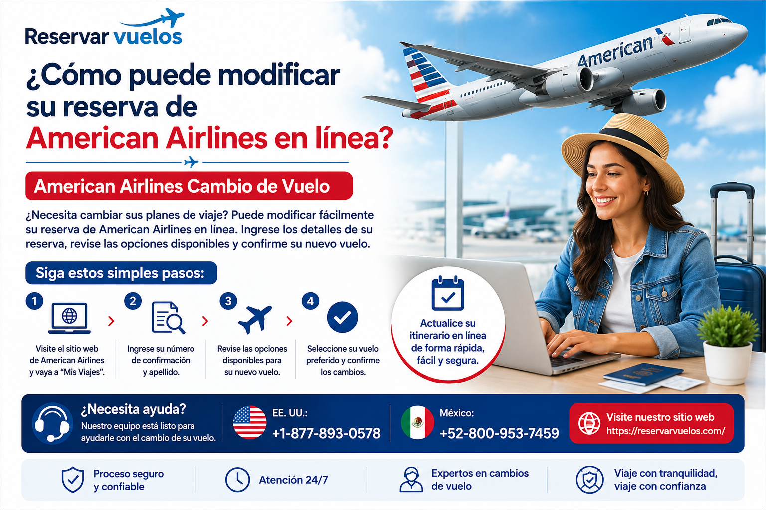 American Airlines Cambio de Vuelo