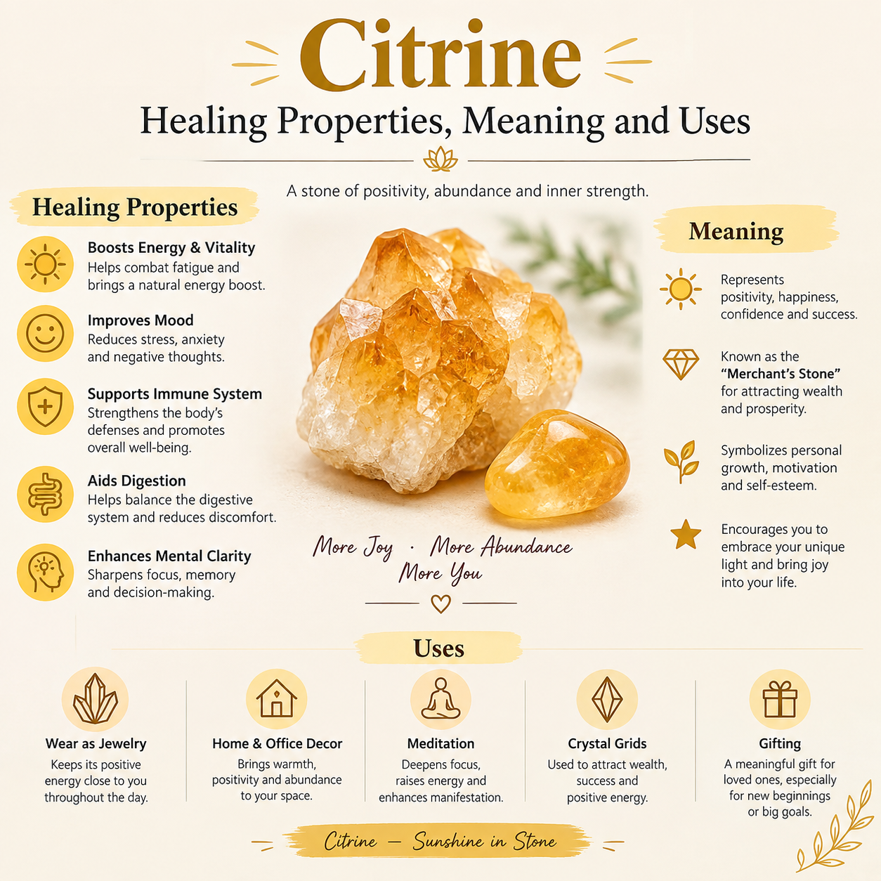Citrine-Gemstone-Healing-Properties-Meaning-and-Uses