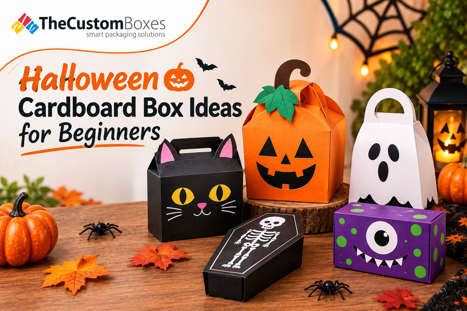 Halloween Cardboard Box