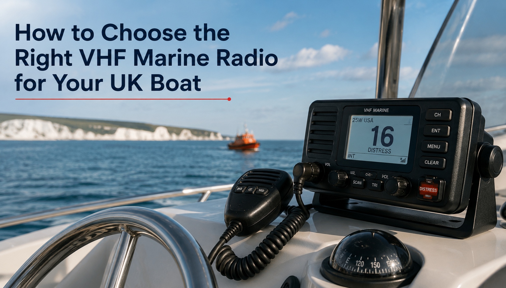 How to Choose the Right VHF Marine Radio for Your UK Boat