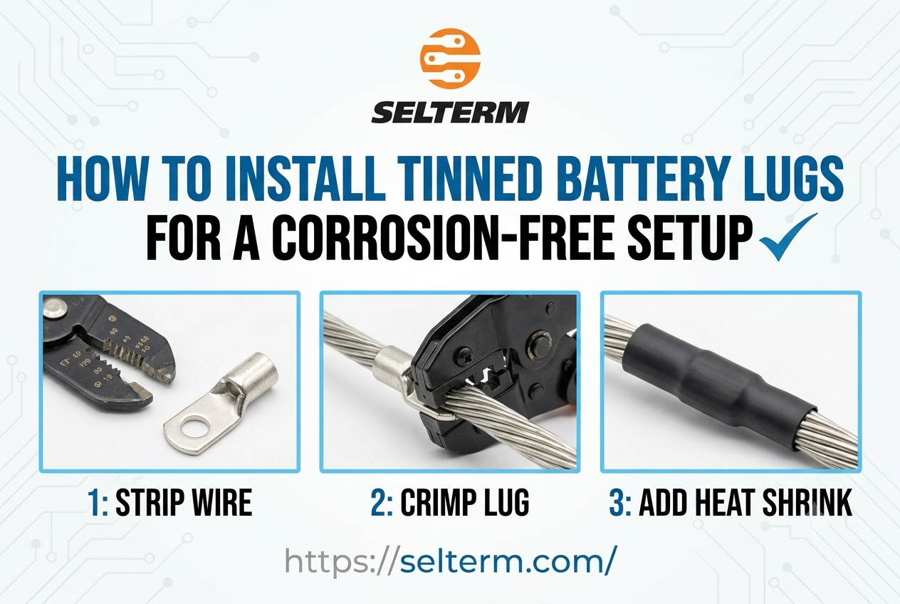 How to Install Tinned Battery Lugs for a Corrosion-Free Setup