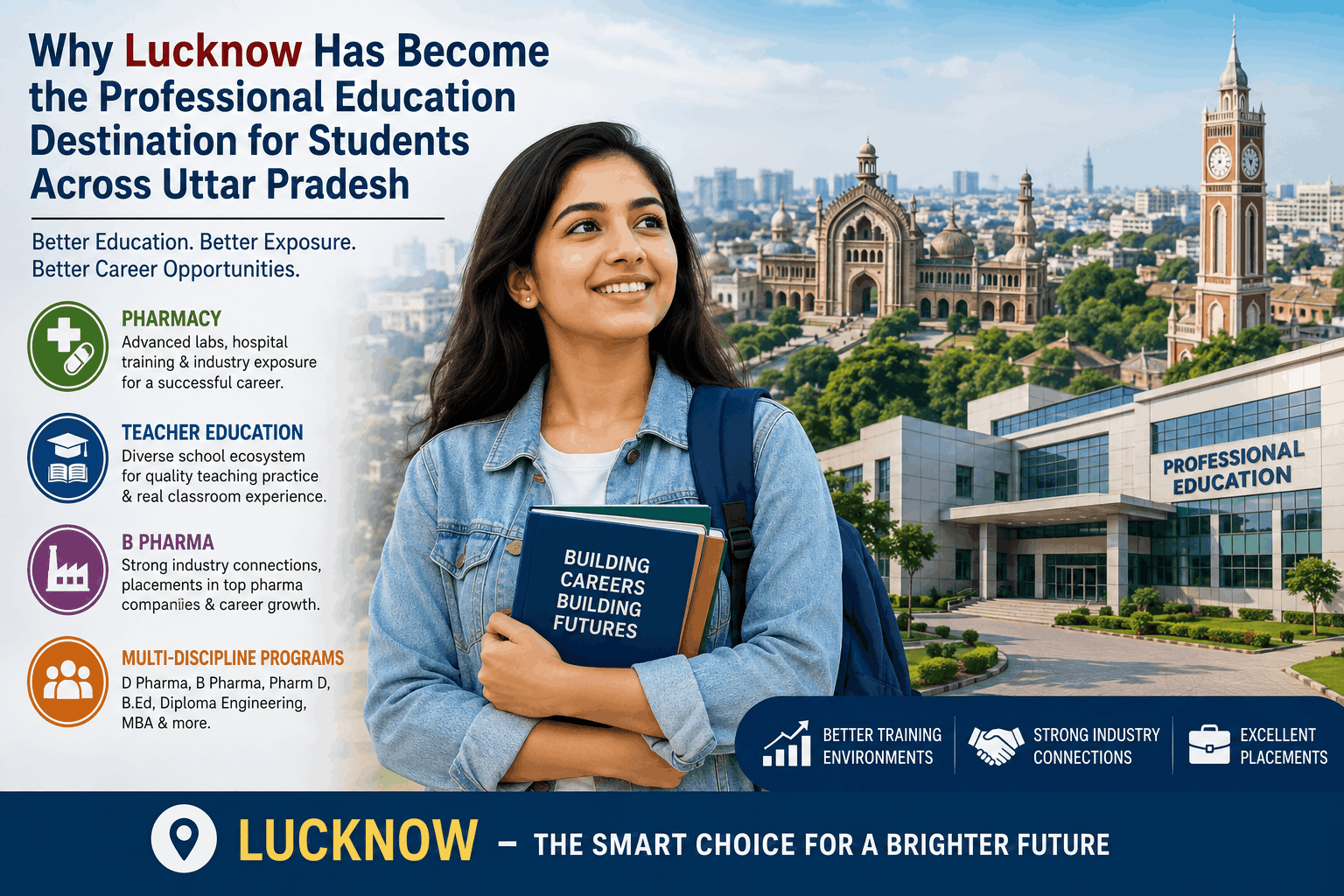 Why UP Students Choosing Lucknow Professional Education