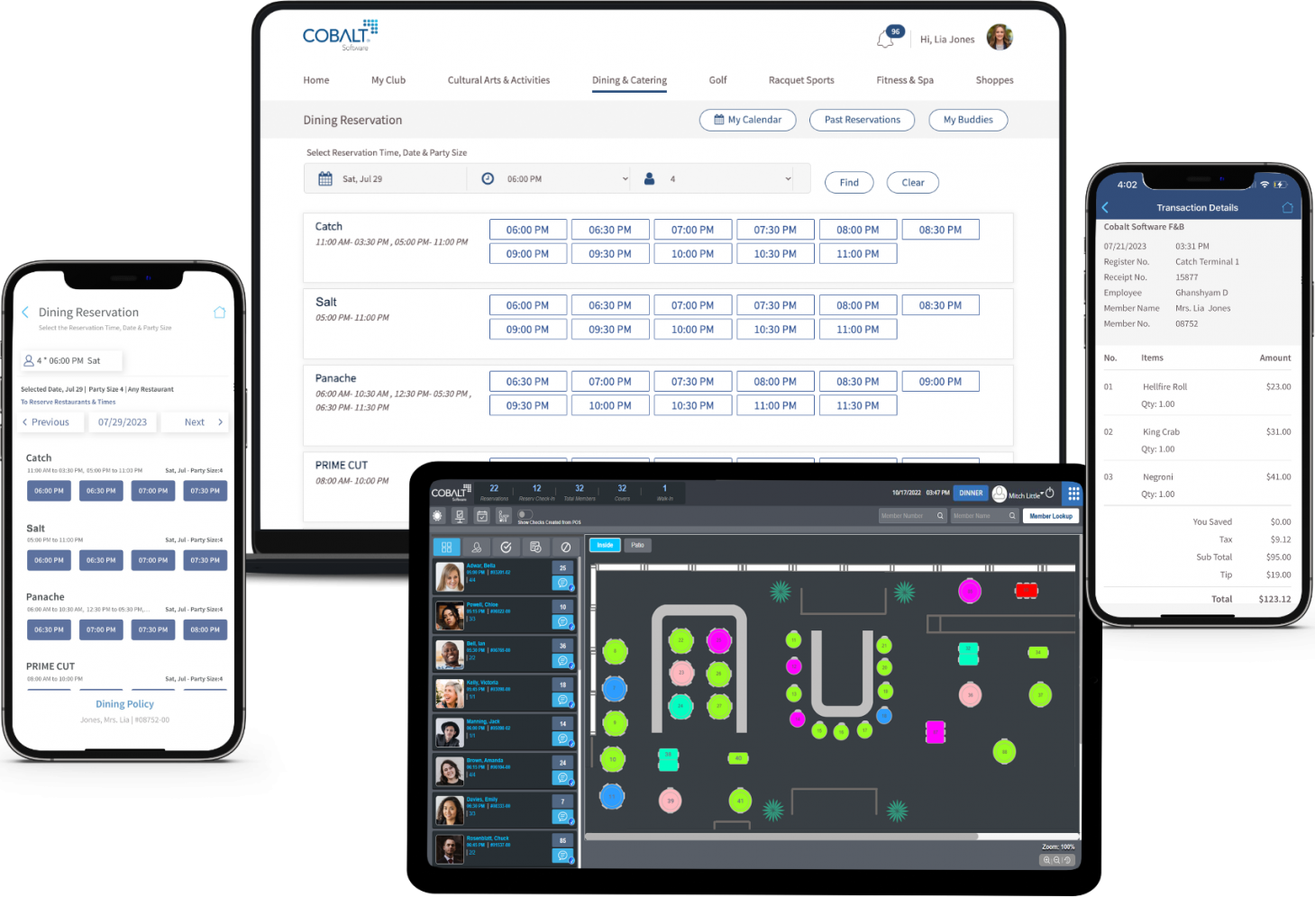 country club membership software