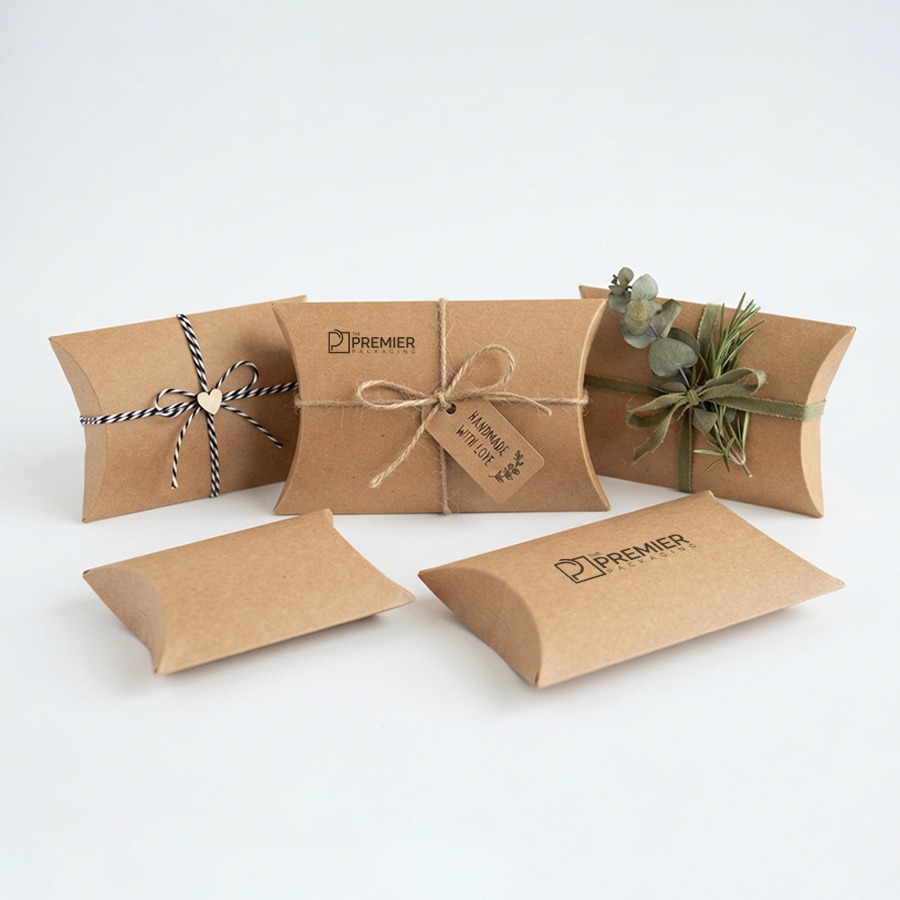 kraft Pillow Boxes