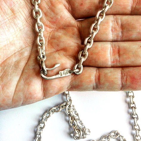 silver chain necklace