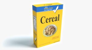 Custom Plain Cereal Boxes