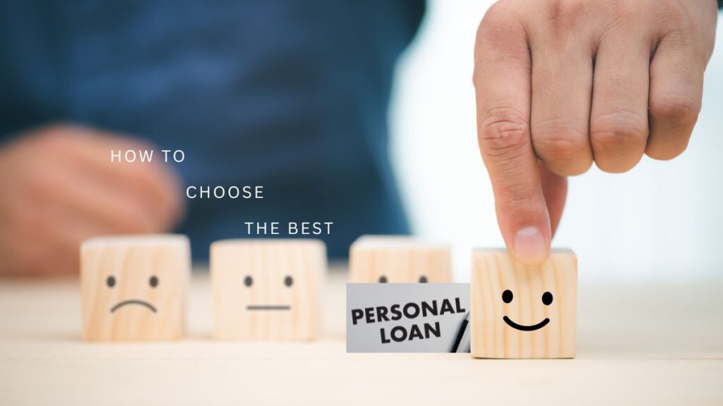 How to choose the best personal loan rates in the UK