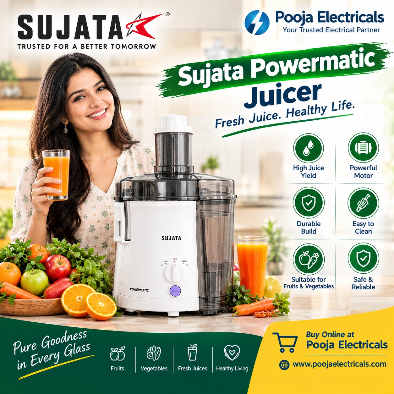Sujata Powermatic Juicer