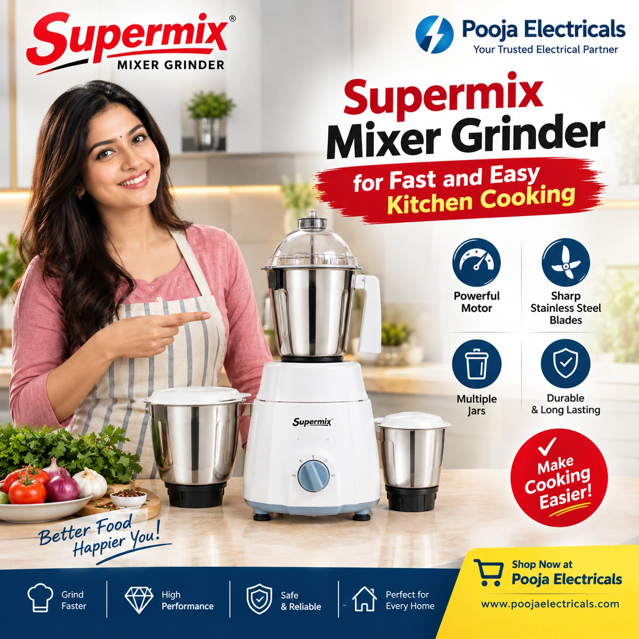 Supermix Mixer Grinder