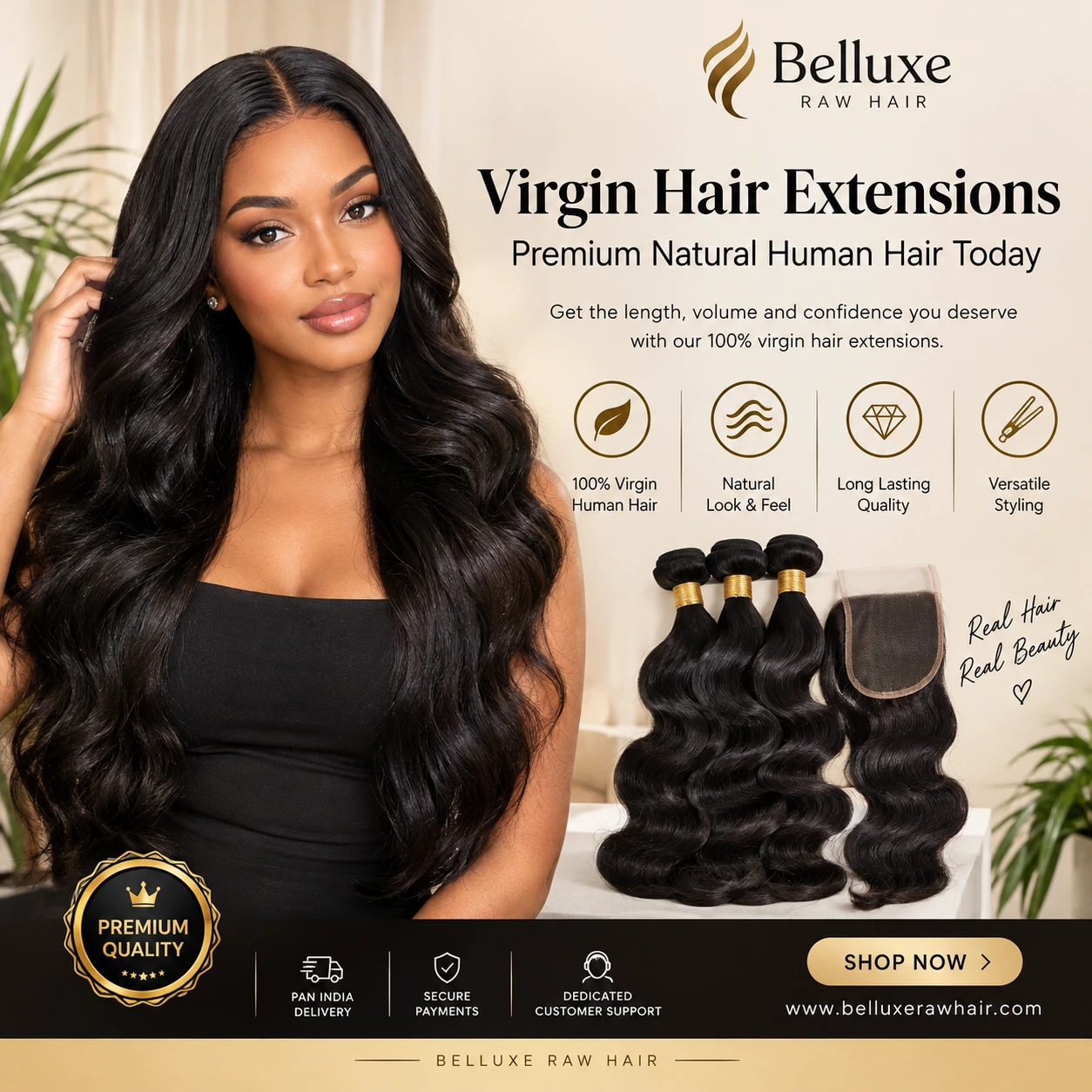 Virgin Hair Extensions