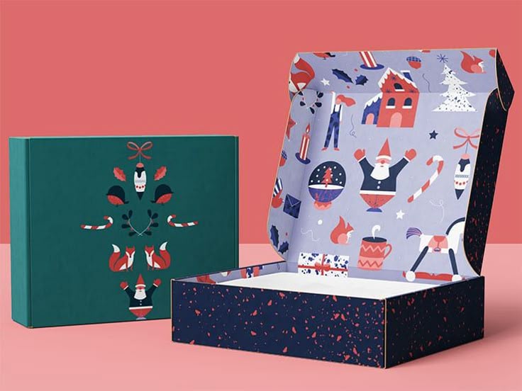 custom holiday boxes
