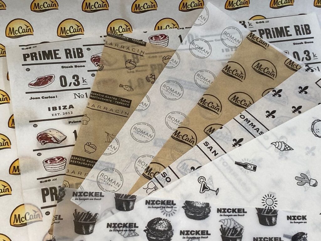 Custom parchment paper wholesale
