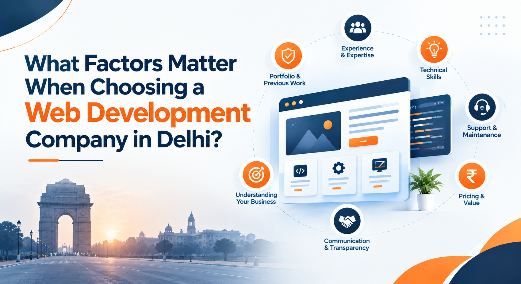 Choosing a web development company in Delhi